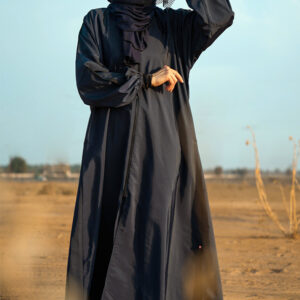 Shadow Stride weather-proof walking abaya